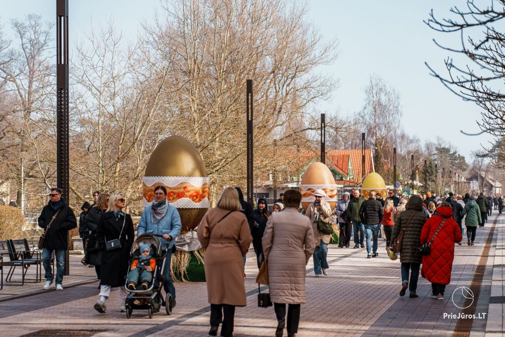 Easter in Palanga. Easter-egg Alley 2026