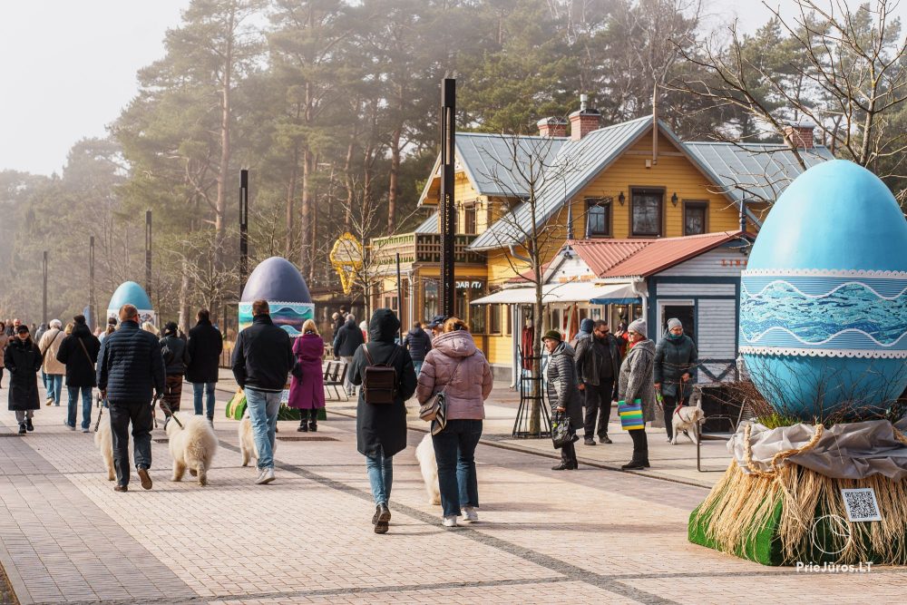 Easter in Palanga. Easter-egg Alley 2026