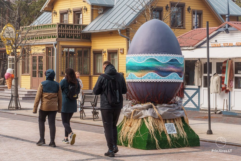 Easter in Palanga. Easter-egg Alley 2026
