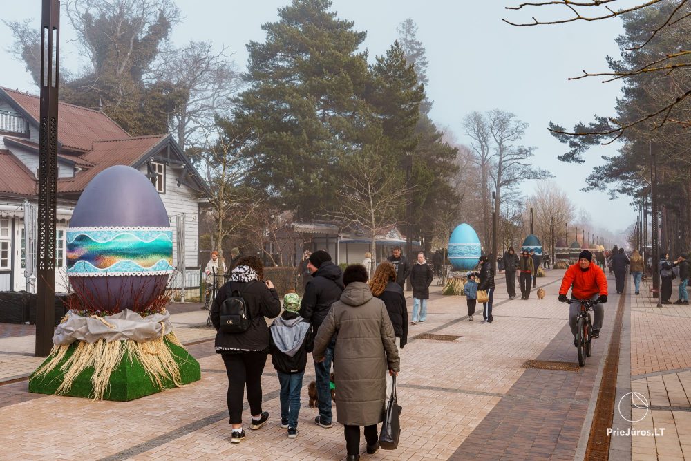 Easter in Palanga. Easter-egg Alley 2026