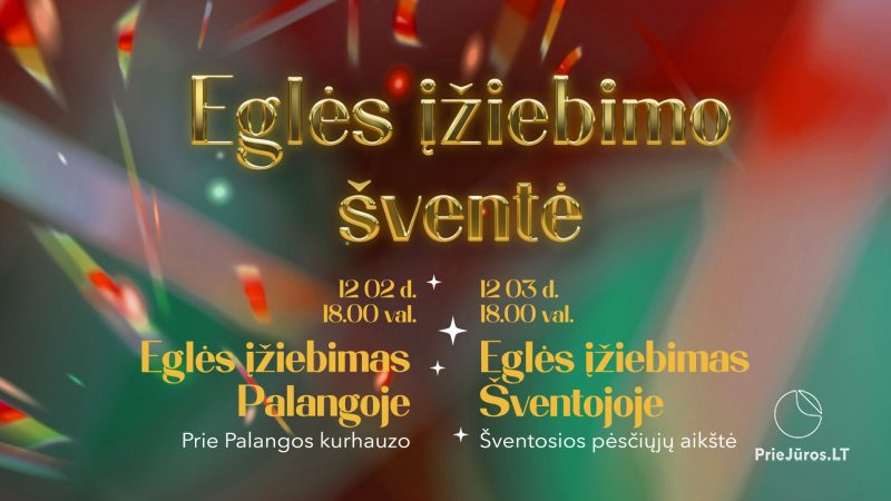 Christmas Tree Opening Event, Palanga Christmas and New Year celebrations 2023