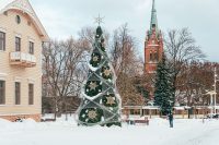 Зажжение городской ёлки в Паланге 4 декабря 2026 г.