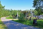 The cafe "Cafe o le" is for rent in Palanga by the sea for the summer or the year