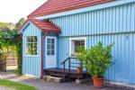 House with a separate yard