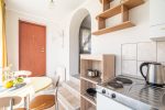 Room with a fireplace and a separate entrance from the yard - 5