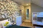 Nr. 8 Family apartment  for 2 adults and 2 kids (bunk bed, suitable for adults + manege) (1 room, 1 bathroom, separate individual kitchen + dishwasher). Second floor + air conditioner
