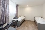 No. 1 Two interconnecting rooms with five single beds (no doors between the rooms) with a separate bathroom on the ground floor. - 5