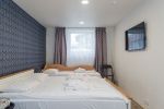 No. 2 Room with one double and one single bed, with a separate bathroom on the ground floor. - 1