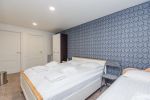 No. 2 Room with one double and one single bed, with a separate bathroom on the ground floor. - 4