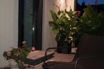 Separate rooms in guest house with terraces