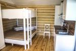 Wooden houses. Price: 132 EUR per night - 5